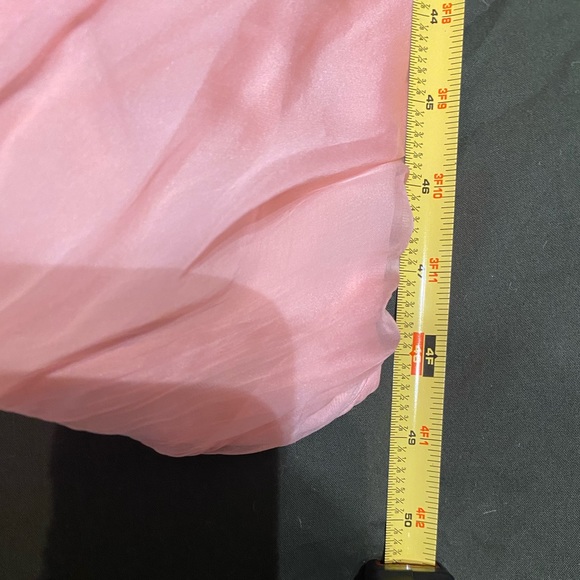 Alexander McQueen pink silk chiffon gown IT42 made in Italy S/S 2019 MSRP $3900 - Picture 15 of 16